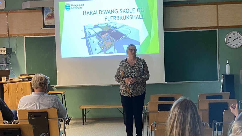 Lenke til artikkel: Arbeidet med nye Haraldsvang skole er i gang