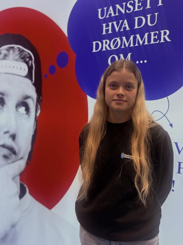 Lenke til artikkel: Malou (23) oppfordrer unge til å velge yrkesfag