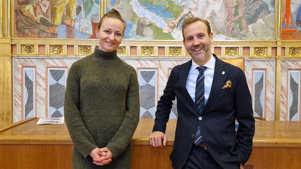 Lenke til artikkel: Vant omvisning og lunsj med ordføreren på rådhuset 